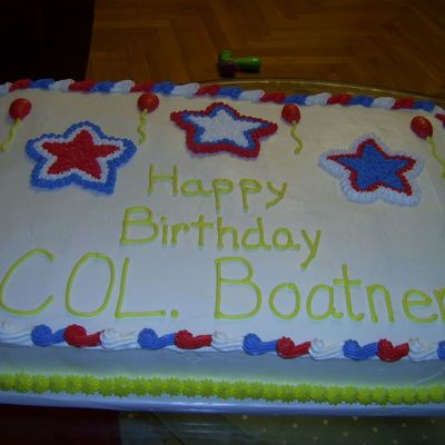 Last Minute Birthday Cake