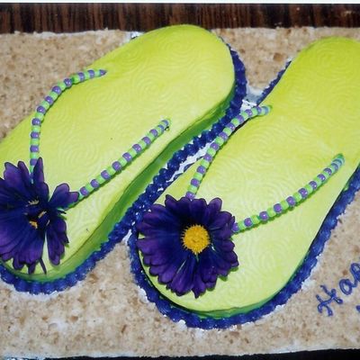 Flip Flop Cake