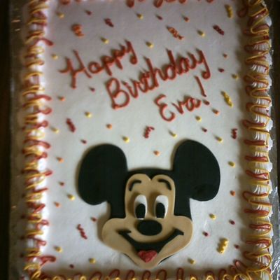 Mickey Mouse Cake