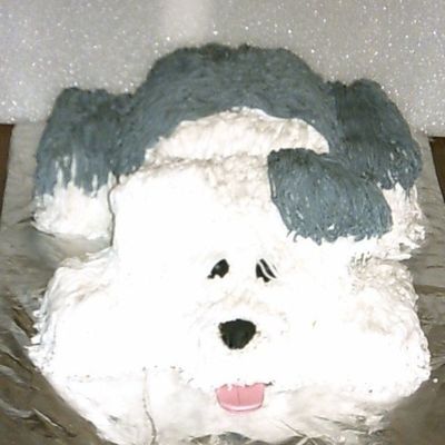 Sheepdog Cake