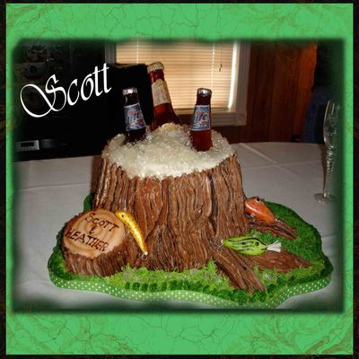 Country Boy Cooler And Fishing Lures