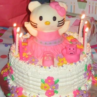 Hello Kitty Ballerina 3D Sculpture