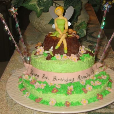 Tinker Bell Made Of Candy Clay