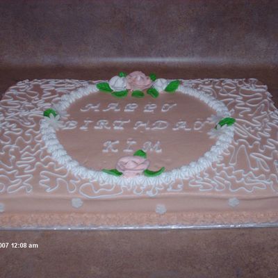 Kim's Birthday Cake