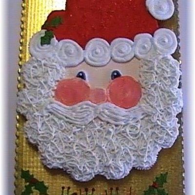 Santa Cupcake Cake