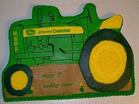 John Deere Tractor Cake