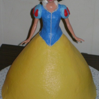 Snow White Doll Cake