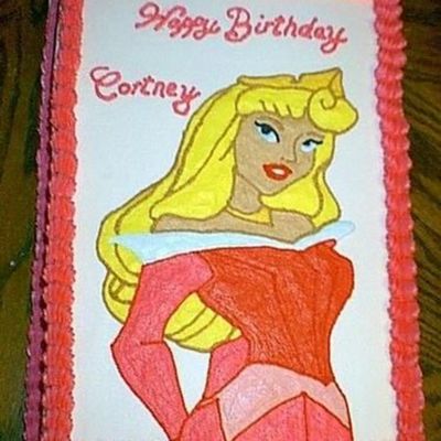 Sleeping Beauty Cake