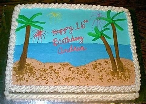 Fireworks On The Beach