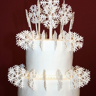 Snowflake Cake