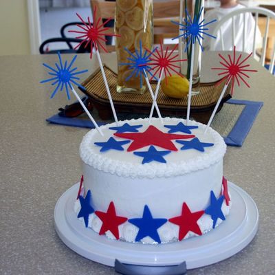 4Th Of July - Fireworks & Stars