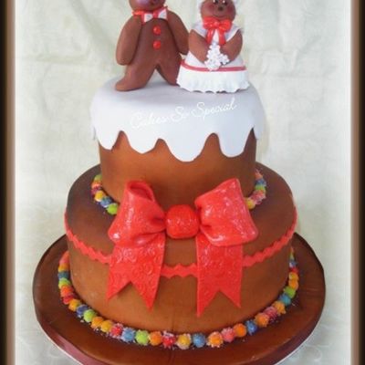 Mr. & Mrs. Gingerbread Get Married