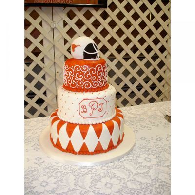 University Of Texas Wedding Cake