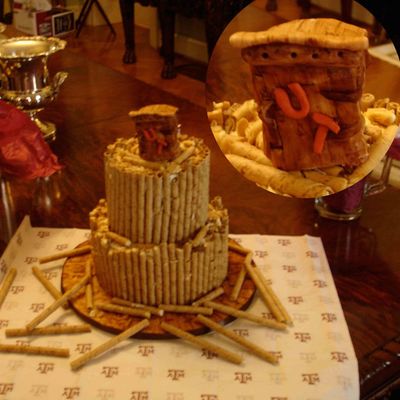 Texas A & M Bonfire Cake