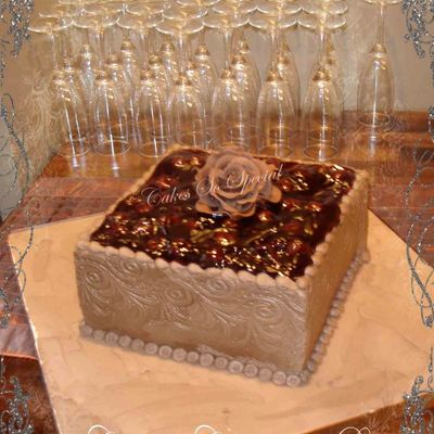 Impression Mat, Cherries, Chocolate Rose