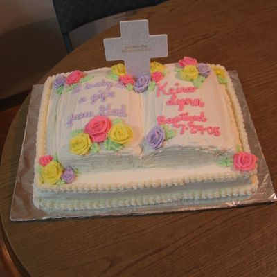 Baptism Cake
