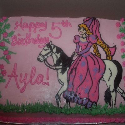 Barbie Princess On Horse