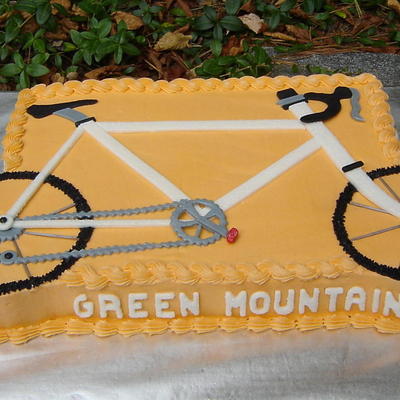 Bicycle Groom's Cake