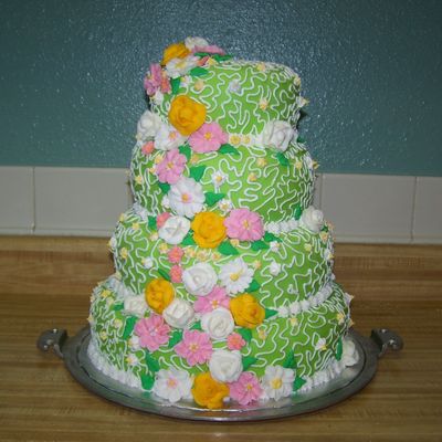 Summer Wedding Cake