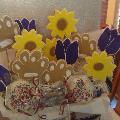Sunflower Cookies