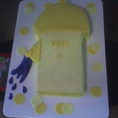 Fire Hydrant Cake
