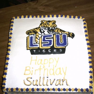 Lsu Tiger Cake