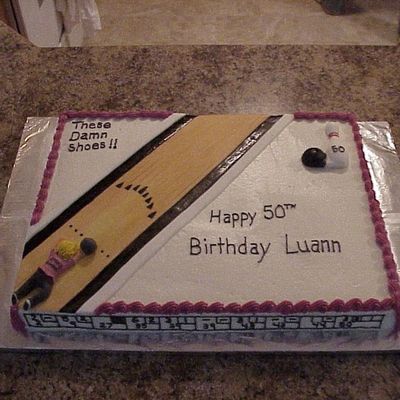 Bowling Cake
