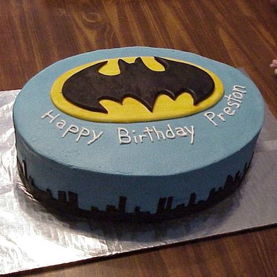 Batman Birthday Cake