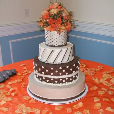 Brown And Beige Fall Wedding