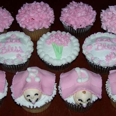 Baptism Cupcakes