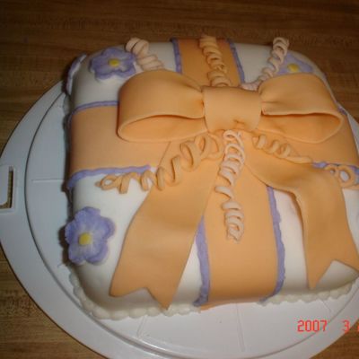 Course Iii Fondant Cake
