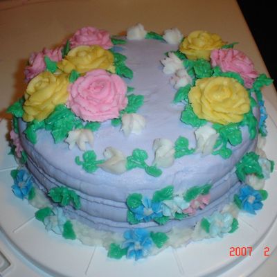 Co-Worker's Birthday Cake