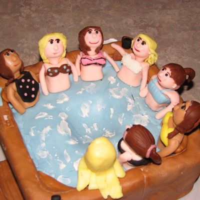 Hot Tub Cake