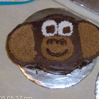 Barrel Of Monkeys Party, One Smash Cake