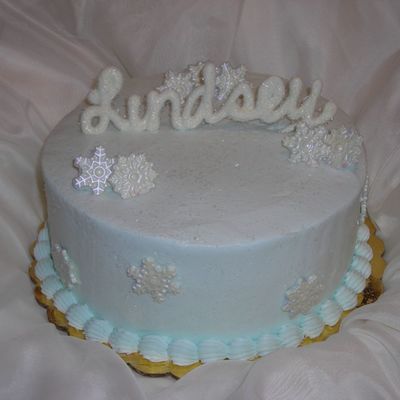Snowflake Cake