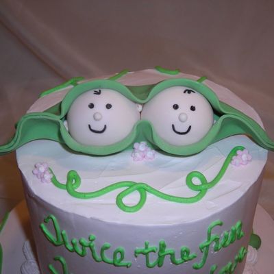 Close Up Of Peas In A Pod