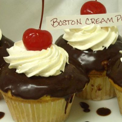 Boston Cream Cupcakes