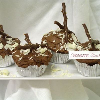 Chocolate Souffle Cup Cake