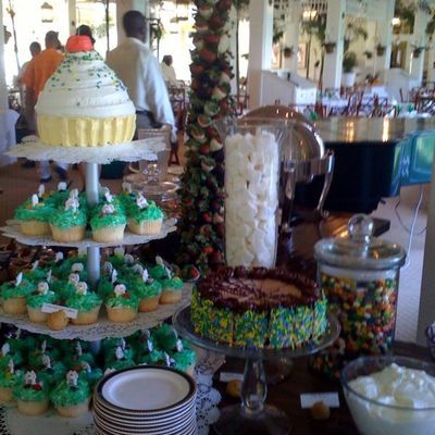 Easter Cupcake Tower