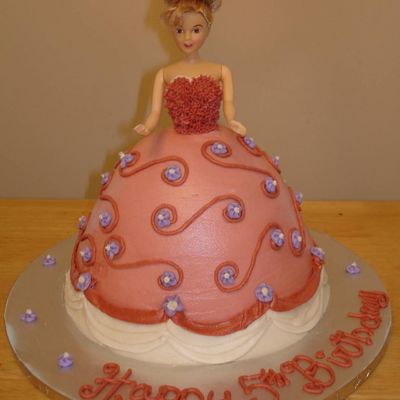 Pink Doll Cake