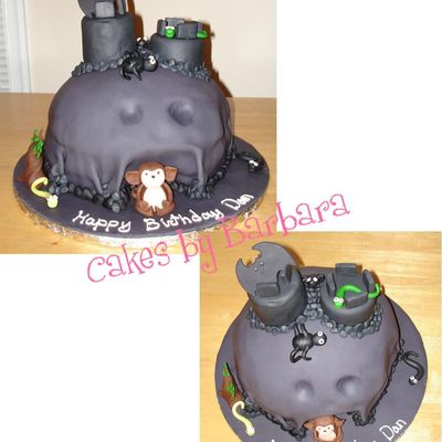 Spooky Mountain Castle