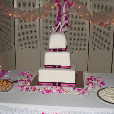 Pink & Black Monogram