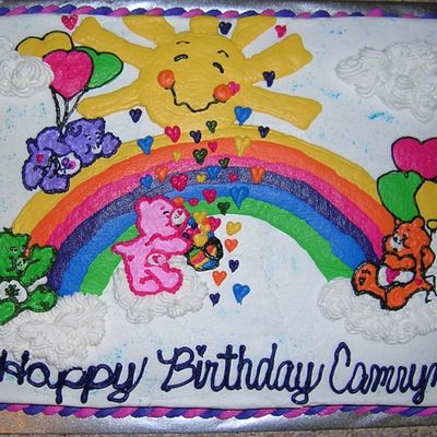 Carebear Cake