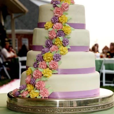 Mmf Cake With Purple Trim