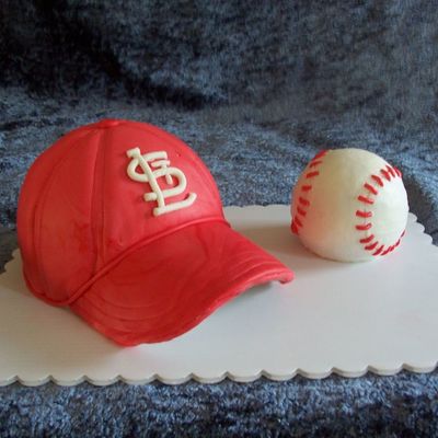 Baseball Hat And Ball