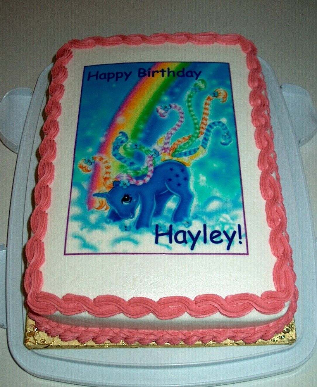 My Little Pony Rainbow Cake - CakeCentral.com