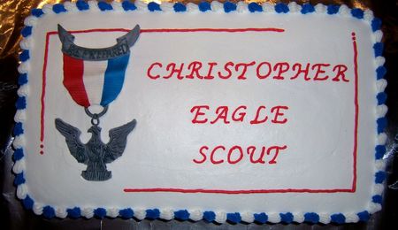 Eagle Scout Cake - CakeCentral.com