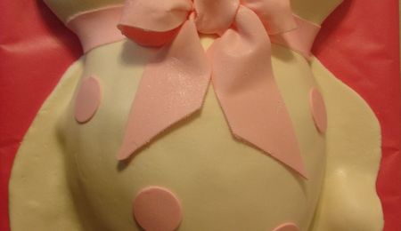 Baby Belly Cake - CakeCentral.com