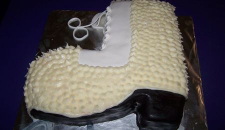 Ice Skate Cake - CakeCentral.com