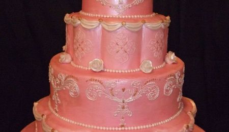 Gold Sequin Cake Cakecentral